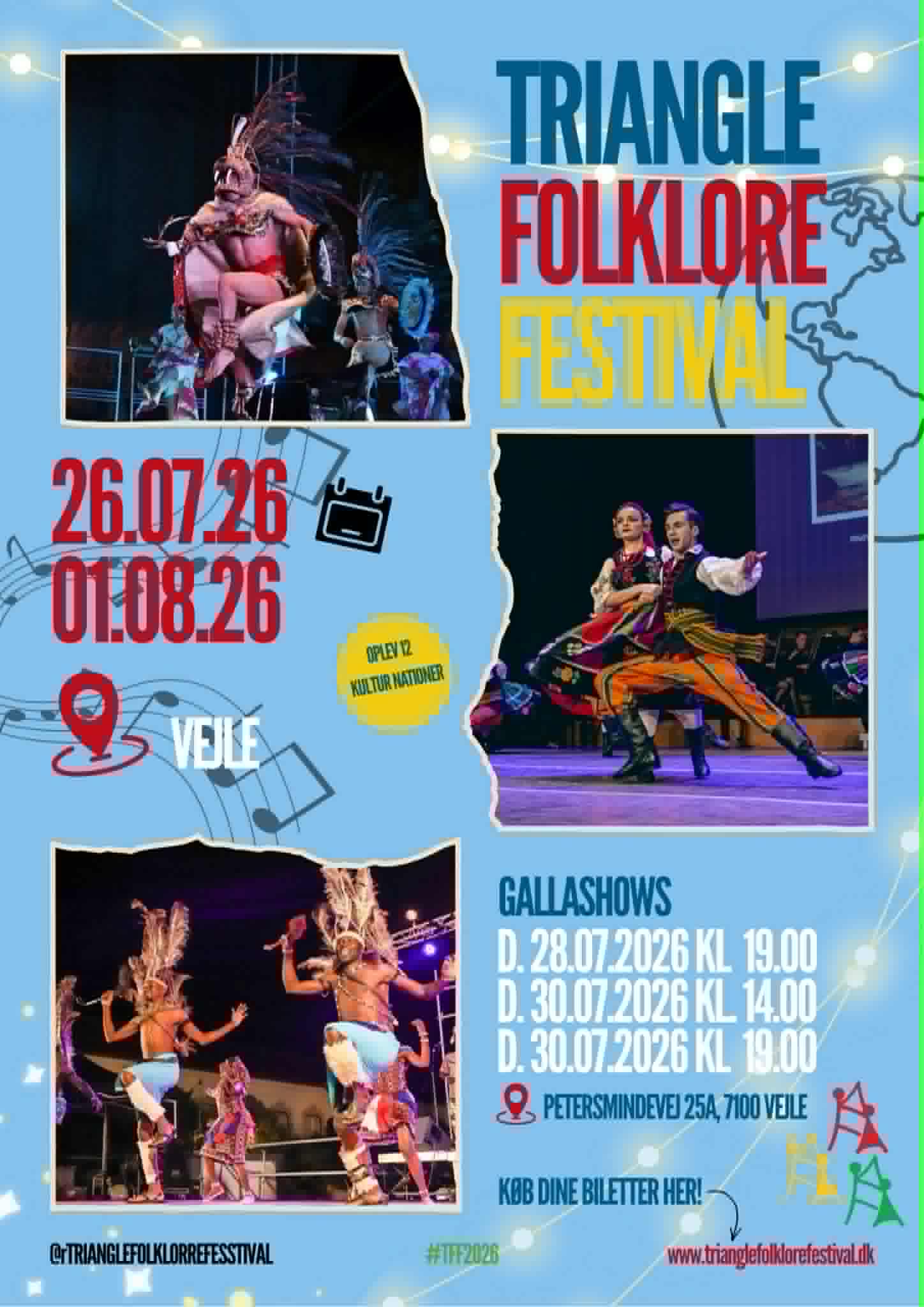 Gallashow vejle 2026 tider